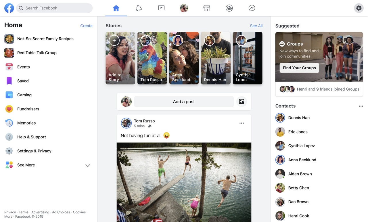 Facebook представил новый дизайн веб-версии и мобильного приложения, Miracle, 5 май 2019, 21:54, 8nVBqNgPfNA.jpg