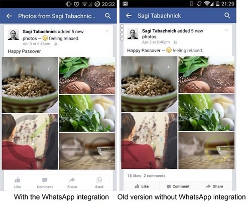Facebook интегрирует WhatsApp в свою платформу, Miracle, 17 апр 2015, 15:49, androidpit-facebook-whatsapp.jpg