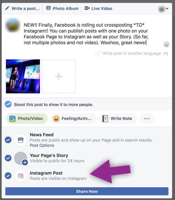 NEW: Facebook теперь позволяет кросспостинг страниц в Instagram, Soha, 24 июн 2018, 19:10, AVcR8Vsc7fU.jpg