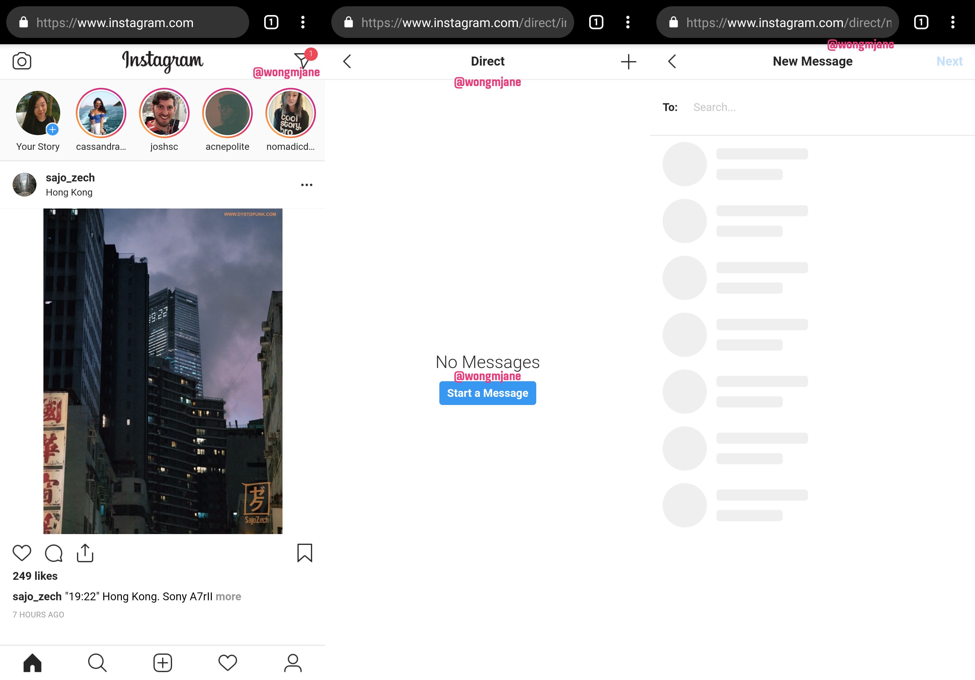 Instagram Direct скоро появится в браузерах, Miracle, 14 фев 2019, 22:28, DzOnNnlU0AA32TS.jpg