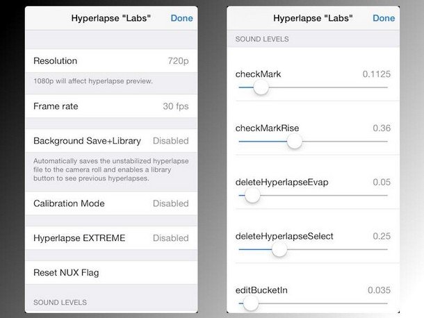 Как открыть скрытые настройки в Instagram Hyperlapse для iPhone, Miracle, 12 окт 2014, 17:50, hyperlapse-labs-settings.jpg