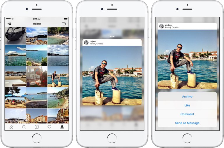Как архивировать фотографии в Instagram, Miracle, 21 июн 2017, 14:31, Instagram-for-iOS-how-to-archive-post-3D-Touch-iPhone-screenshot-001.jpg