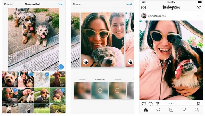 В Instagram появилась поддержка портретного и ландшафтного режима одновременно, Miracle, 31 авг 2017, 08:52, instagramgalleryposts.jpg