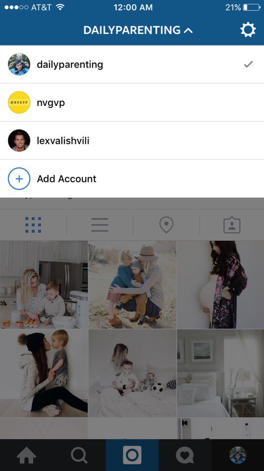 Instagram позволит переключаться между несколькими аккаунтами, Miracle, 6 фев 2016, 16:38, jq1VqACswyw.jpg