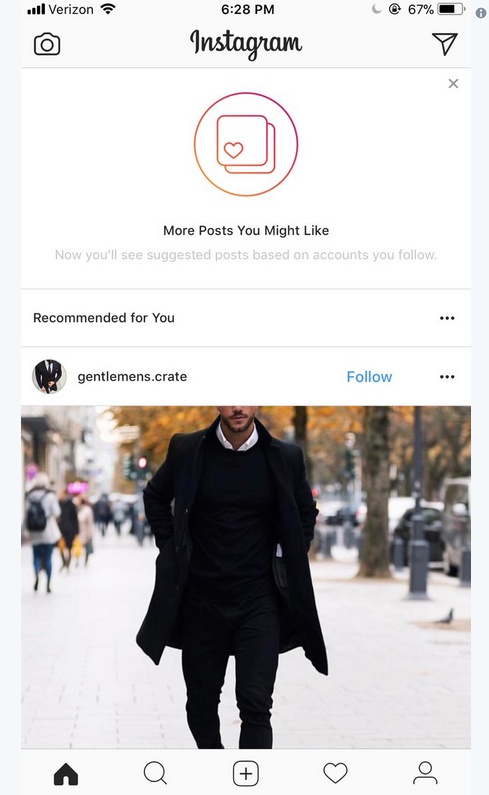Instagram начал тестировать рекомендации в лентах пользователей, Miracle, 13 дек 2017, 11:19, tyjrtyu.png